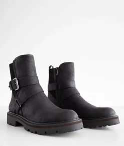 Shoes | Bullboxer B-52 Ankle Lug Boot Black