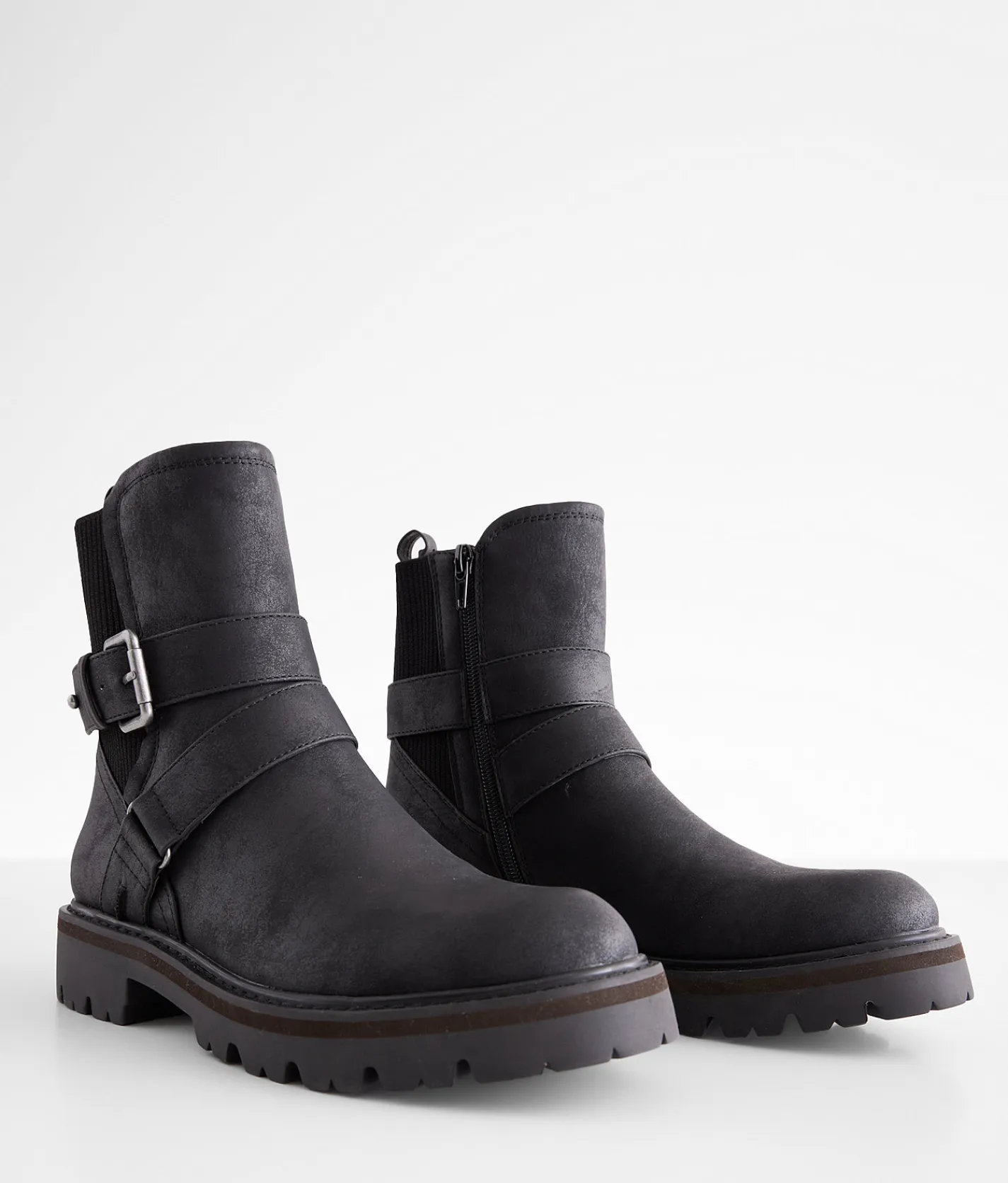 Shoes | Bullboxer B-52 Ankle Lug Boot Black