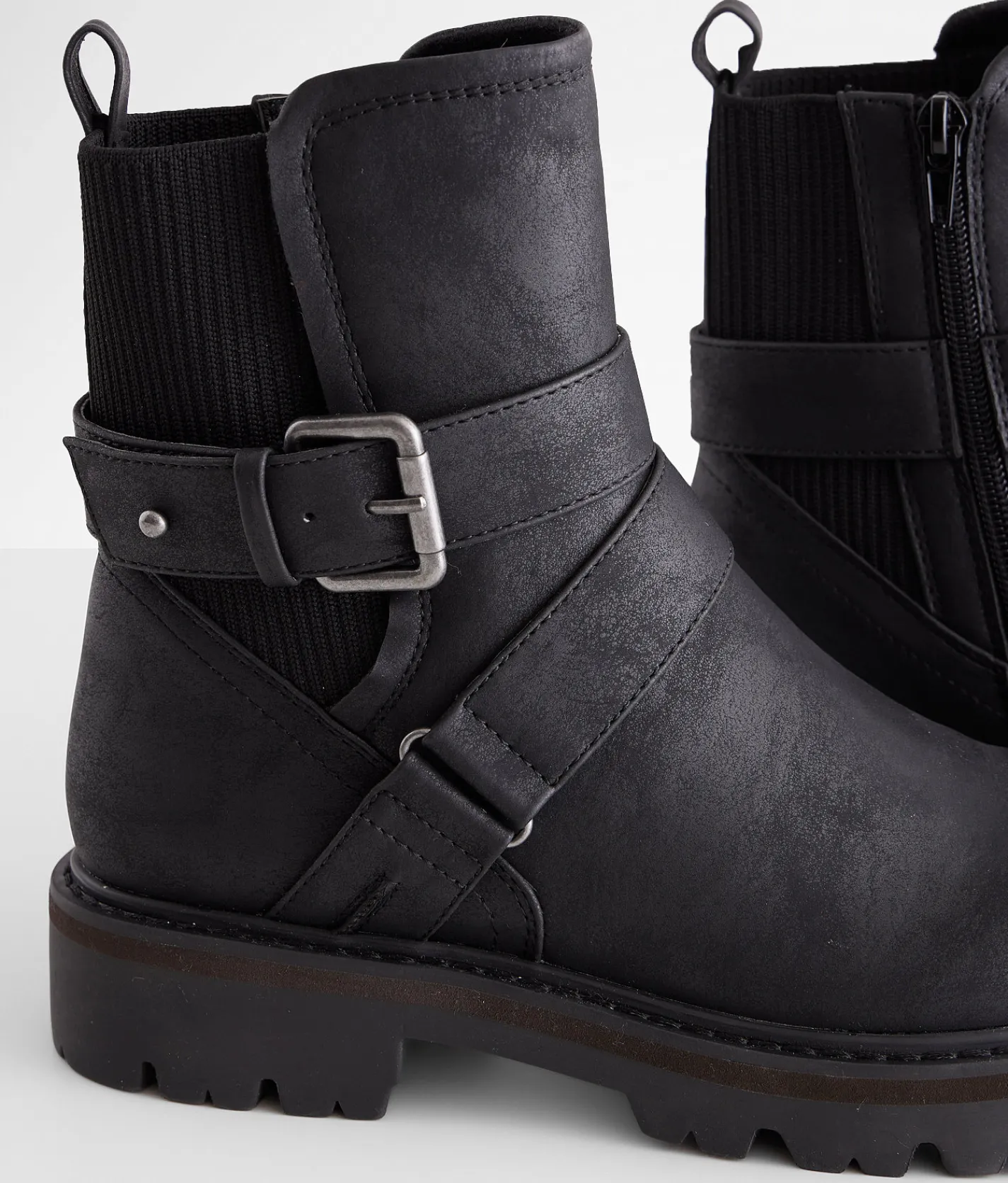 Shoes | Bullboxer B-52 Ankle Lug Boot Black