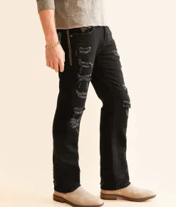 Rock Revival Jeans|Bottoms | Rock Revival Baran Straight Stretch Jean Baran J200
