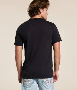 Tops|Graphic T-Shirts | Fox Bark T-Shirt Black
