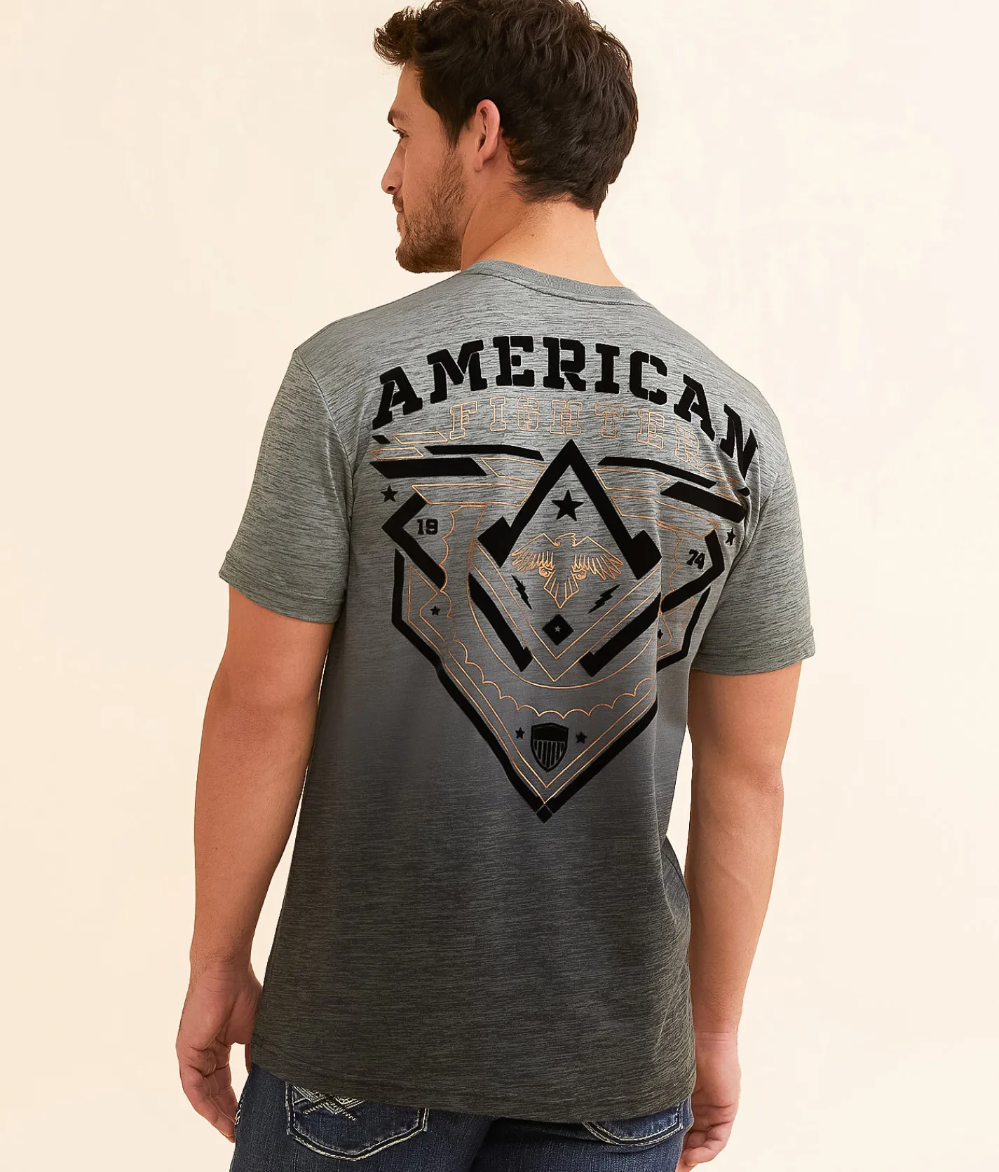 Graphic T-Shirts | American Fighter Barnhill T-Shirt Sage Dark Sage