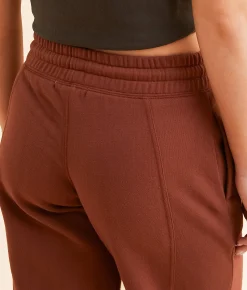 Gilded Intent Barrel Knit Sweatpant Cinnamon Spice
