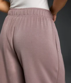 Buckle Black Barrel Leg Pant Deep Taupe Clearance