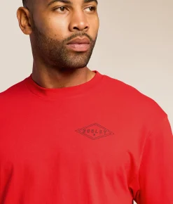 Hurley Base T-Shirt Fuji Red New