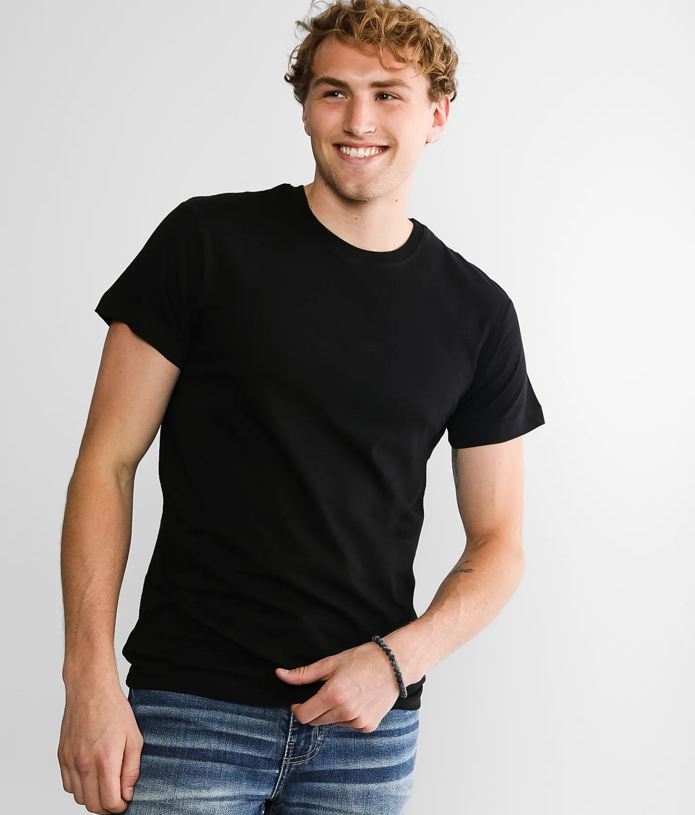 Tops | BKE Basic T-Shirt Black