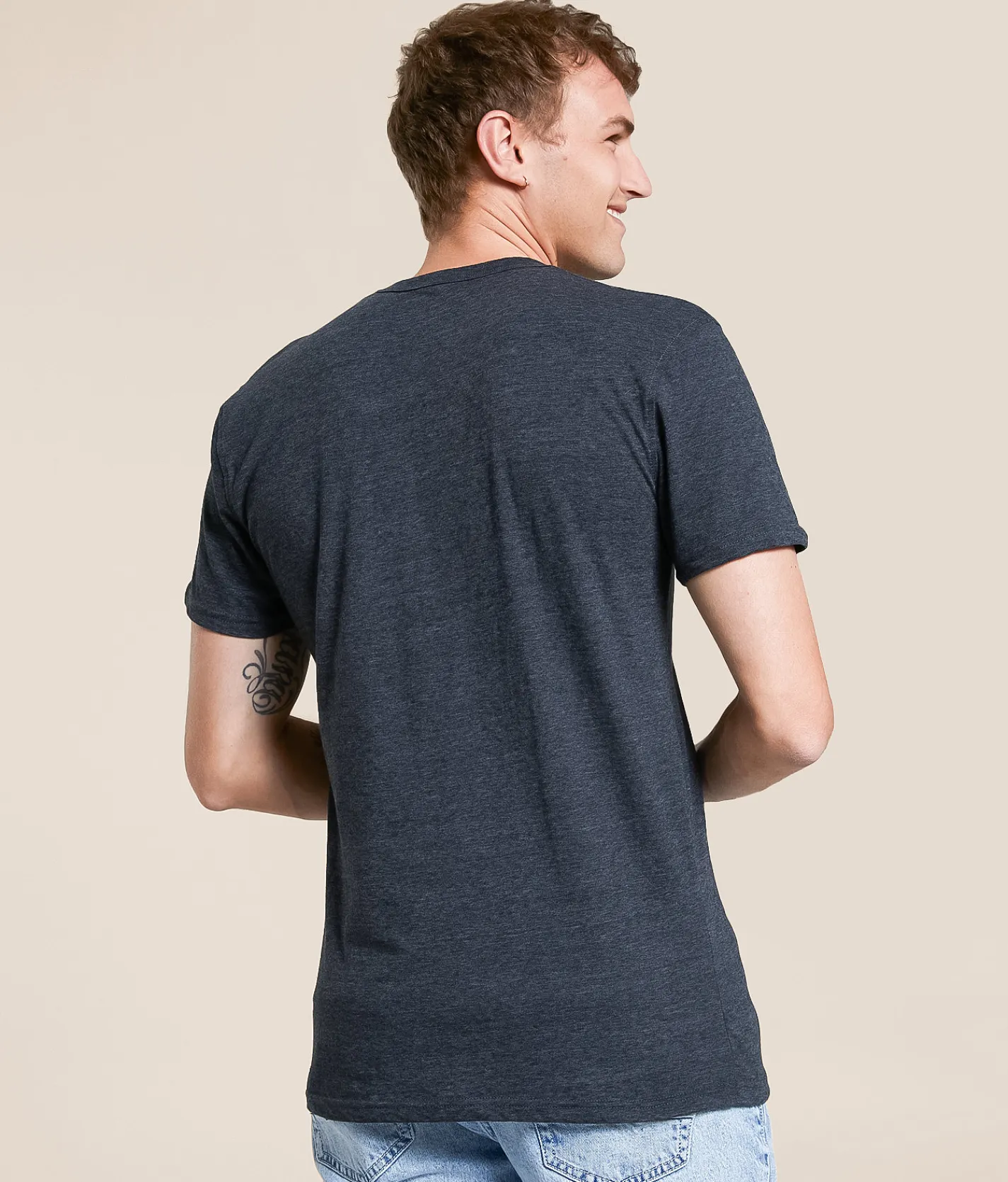 Tops | Departwest Basic T-Shirt Total Eclipse Black