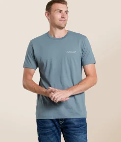 Ariat Basis Serape T-Shirt Light Denim Sale