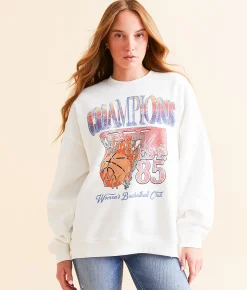 Tops | Modish Rebel Basketball Champion Oversized Pullover White