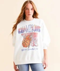 Tops | Modish Rebel Basketball Champion Oversized Pullover White