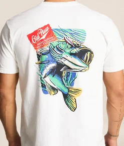 Old Row Bass Hook T-Shirt White Best