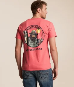 Fieldstone Bassquatch T-Shirt Watermelon