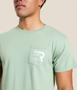 Roost Waterfowl Camo Shield T-Shirt Bay Hot