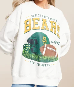 Tops | Gameday SOCIAL® Baylor Bears Pullover White