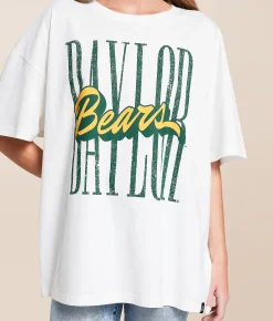 Gameday SOCIAL® Baylor Bears T-Shirt White Discount