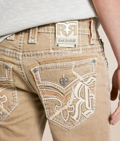Bottoms | Rock Revival Baylor Straight Stretch Pant Baylor J203