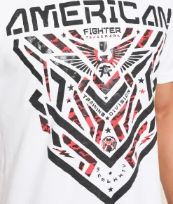 Tops|Graphic T-Shirts | American Fighter Baytown T-Shirt White