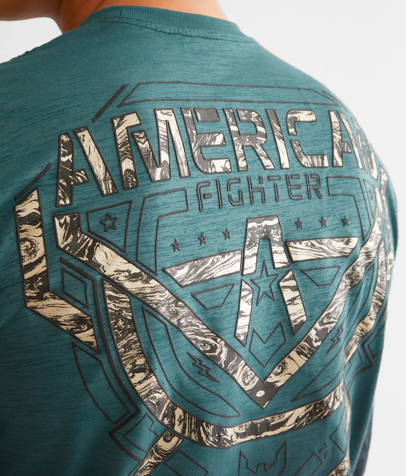 Graphic T-Shirts | American Fighter Bay View T-Shirt Sea Pine June Bug