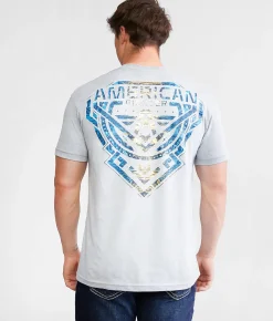 Graphic T-Shirts | American Fighter Bay View T-Shirt Pale Sage