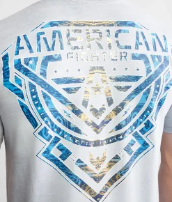 Graphic T-Shirts | American Fighter Bay View T-Shirt Pale Sage