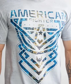 Graphic T-Shirts | American Fighter Bay View T-Shirt Pale Sage