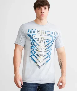 Graphic T-Shirts | American Fighter Bay View T-Shirt Pale Sage