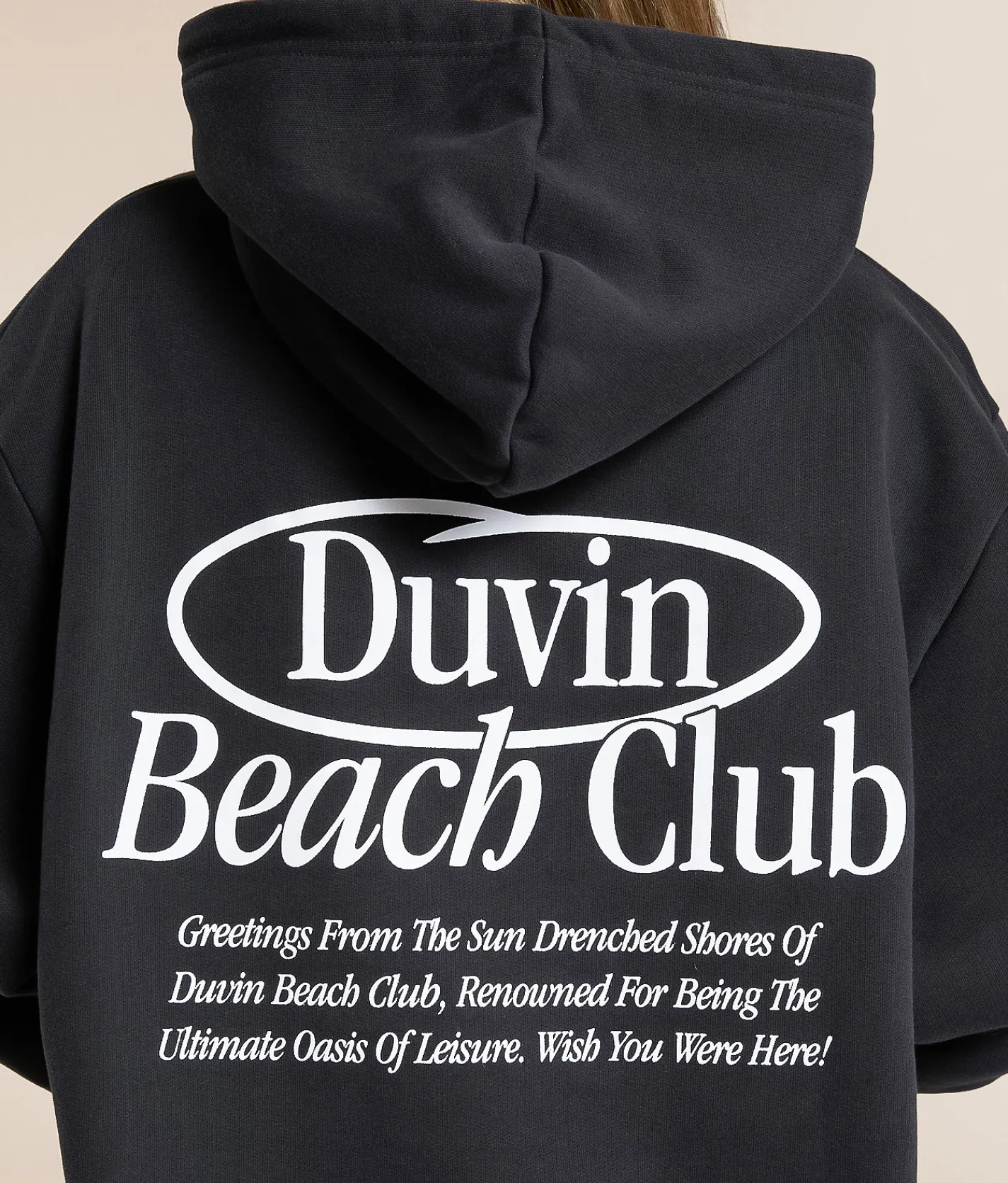 Duvin Beach Club Hooded Sweatshirt Black Online