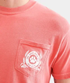Tops|Graphic T-Shirts | Old Row Beach Retriever T-Shirt Watermelon