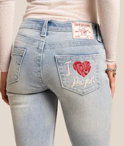 True Religion Becca Boot Stretch Jean Light Wash Sale