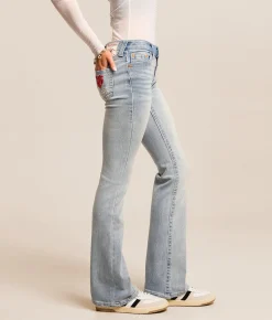 True Religion Becca Boot Stretch Jean Light Wash Sale