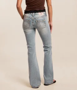 Bottoms | True Religion Becca Rhinestone Boot Stretch Jean Glitter Dust