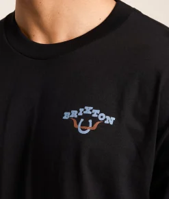Tops|Graphic T-Shirts | Brixton Beekman T-Shirt Black