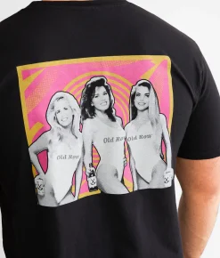 Graphic T-Shirts | Old Row Beer Girls T-Shirt Black