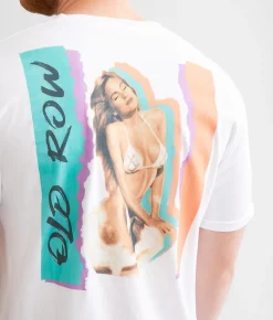 Graphic T-Shirts | Old Row Beer Girl T-Shirt White