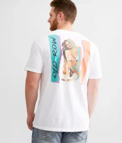 Graphic T-Shirts | Old Row Beer Girl T-Shirt White