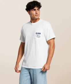 Old Row Beer Helmet T-Shirt White Outlet