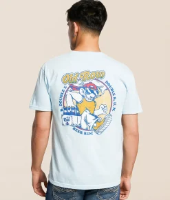 Graphic T-Shirts | Old Row Beer Run T-Shirt Chambray