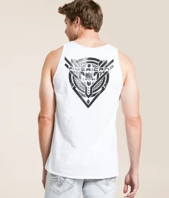 Tops | American Fighter Belgrade Tank Top White