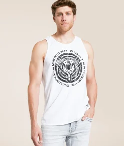 Tops | American Fighter Belgrade Tank Top White