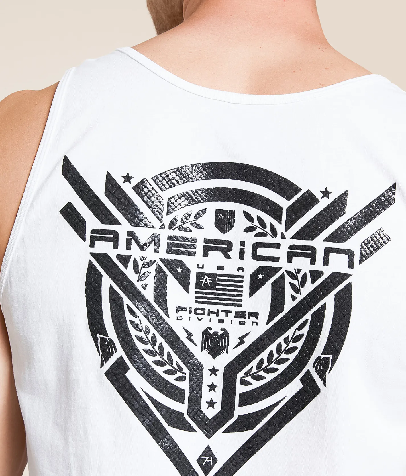 Tops | American Fighter Belgrade Tank Top White