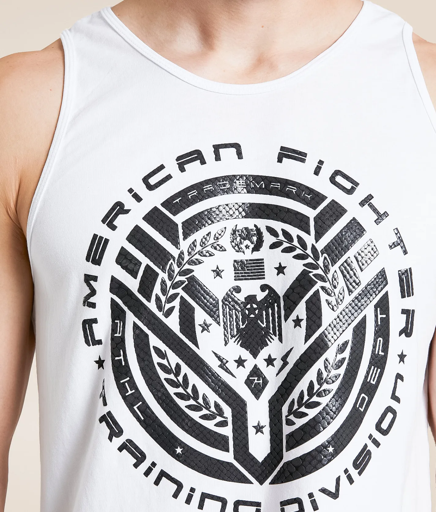 Tops | American Fighter Belgrade Tank Top White