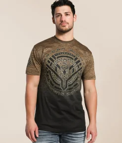 Graphic T-Shirts | American Fighter Belgrade T-Shirt Bistre Black