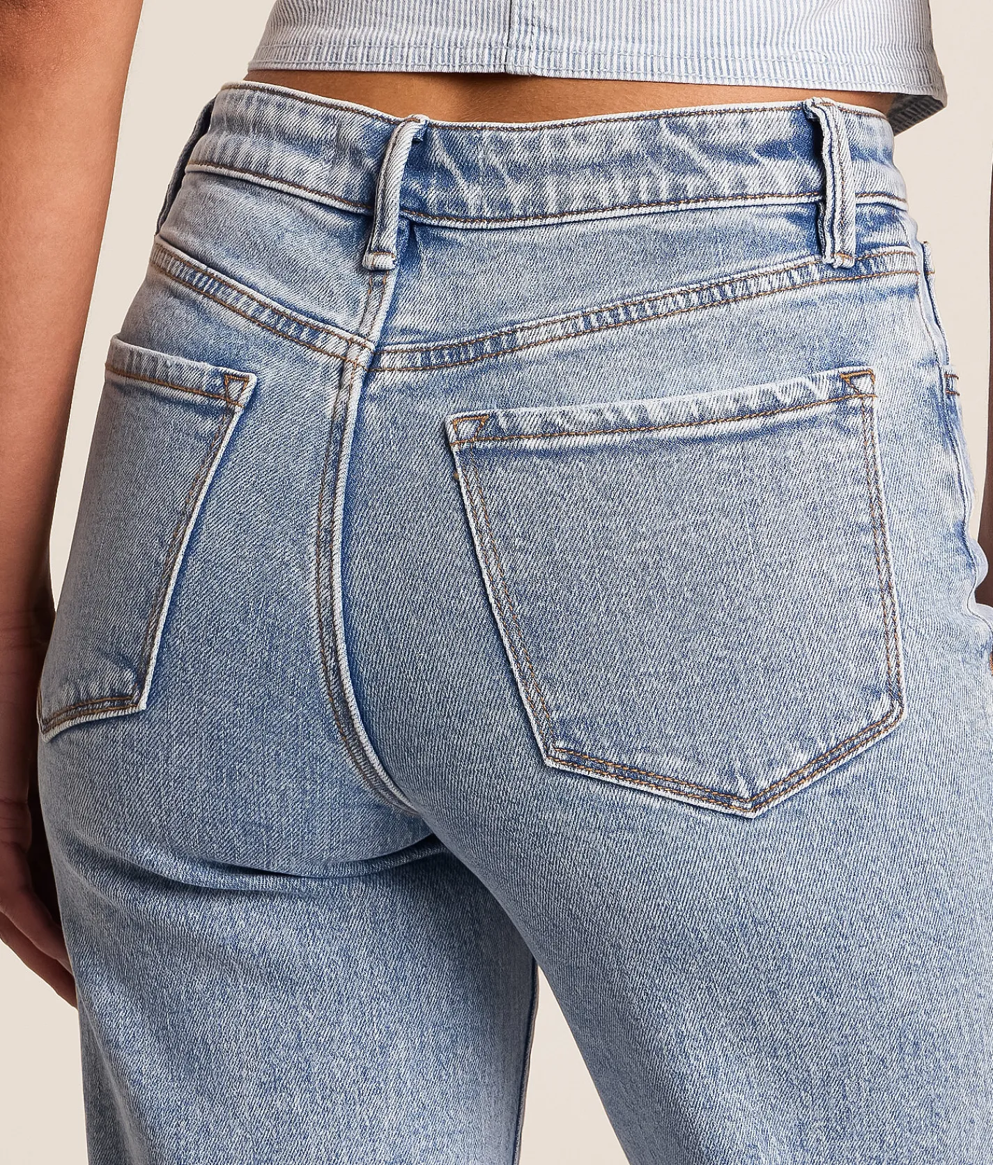 VERVET by Flying Monkey Bella High Rise Flare Stretch Jean Fun Loving Best