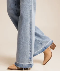 VERVET by Flying Monkey Bella High Rise Flare Stretch Jean Fun Loving Best
