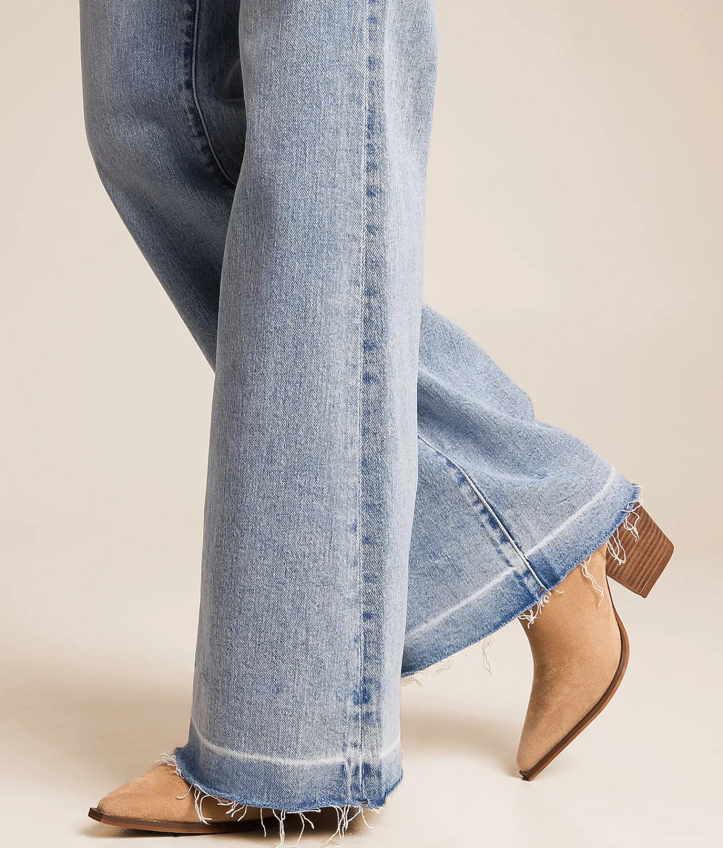 VERVET by Flying Monkey Bella High Rise Flare Stretch Jean Fun Loving Best