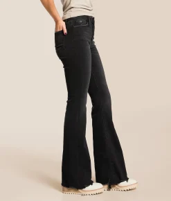 Jeans|Bottoms | VERVET by Flying Monkey Bella High Rise Flare Stretch Jean Calm