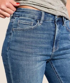 VERVET by Flying Monkey Bella High Rise Flare Stretch Jean Authenticity Best