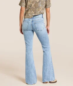 Bottoms | VERVET by Flying Monkey Bella Mid-Rise Flare Stretch Jean Togetherness