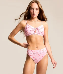 Swimsuits | Cyn & Luca Belle Cherry Swim Top Ballet