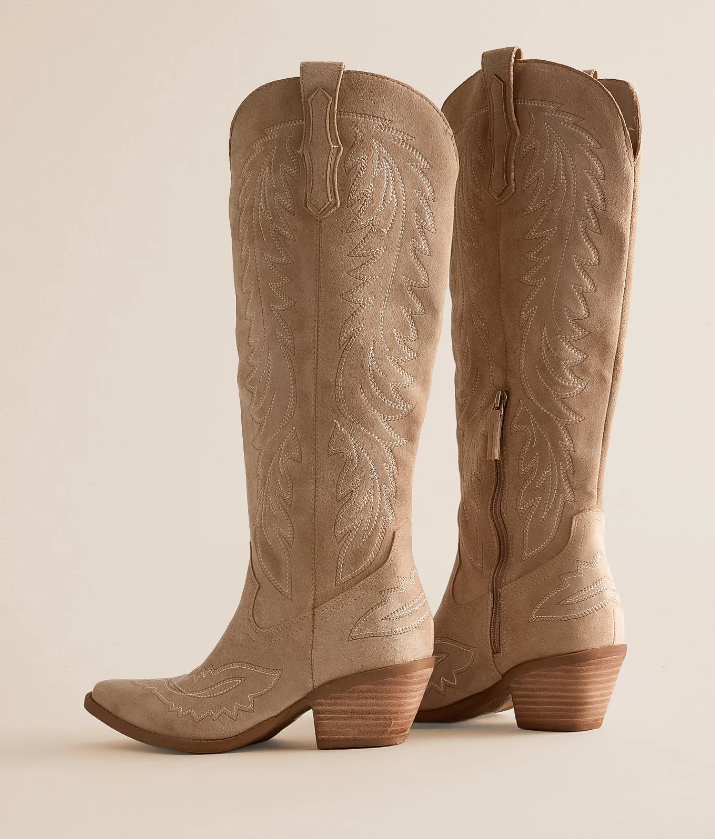 Mi.iM Belle Tall Western Boot Khaki Hot